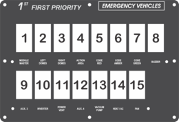 FAC-02430, 1st Priority Emergency Vehicles